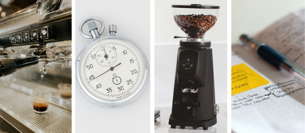 Etapes pour un café parfait
